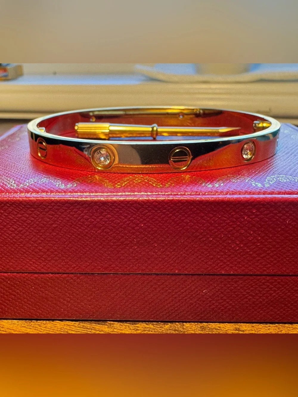 Gold Men's Bracelet - Designer Style